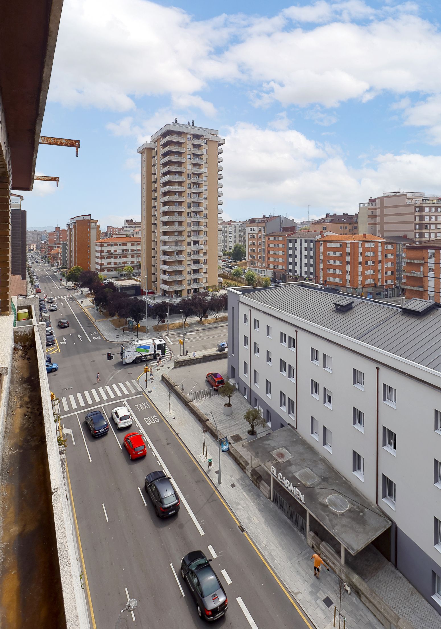 Exterior view of Flat for sale in Gijón   with Heating, Parquet flooring and Terrace
