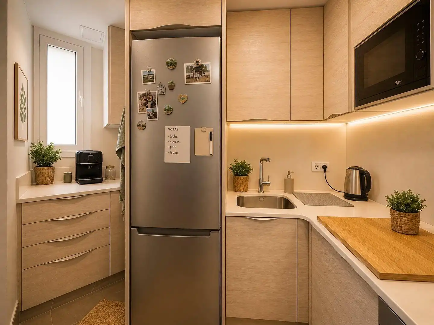 Cuina de Apartament en venda en Barcelona amb Aire condicionat, Calefacció i Parquet