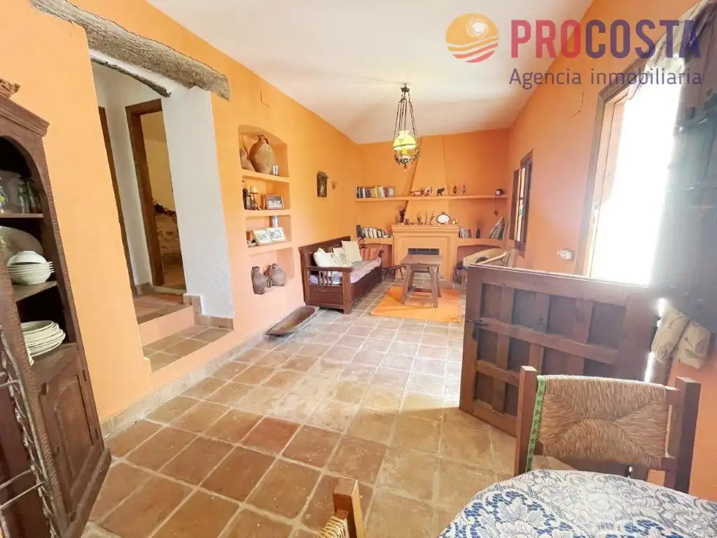 Cocina de Finca rústica en venta en Almuñécar con Jardín privado, Terraza y Piscina