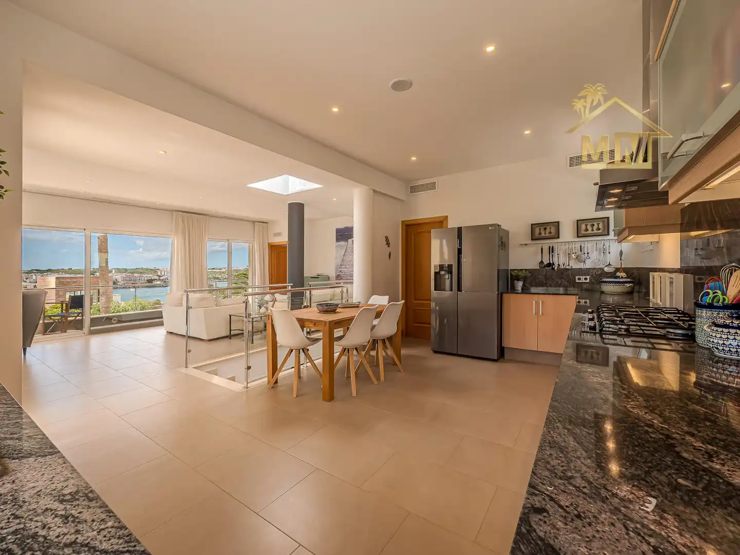 Dining room of Houses for sale in Maó - Mahón  with Air Conditioner, Heating and Private garden