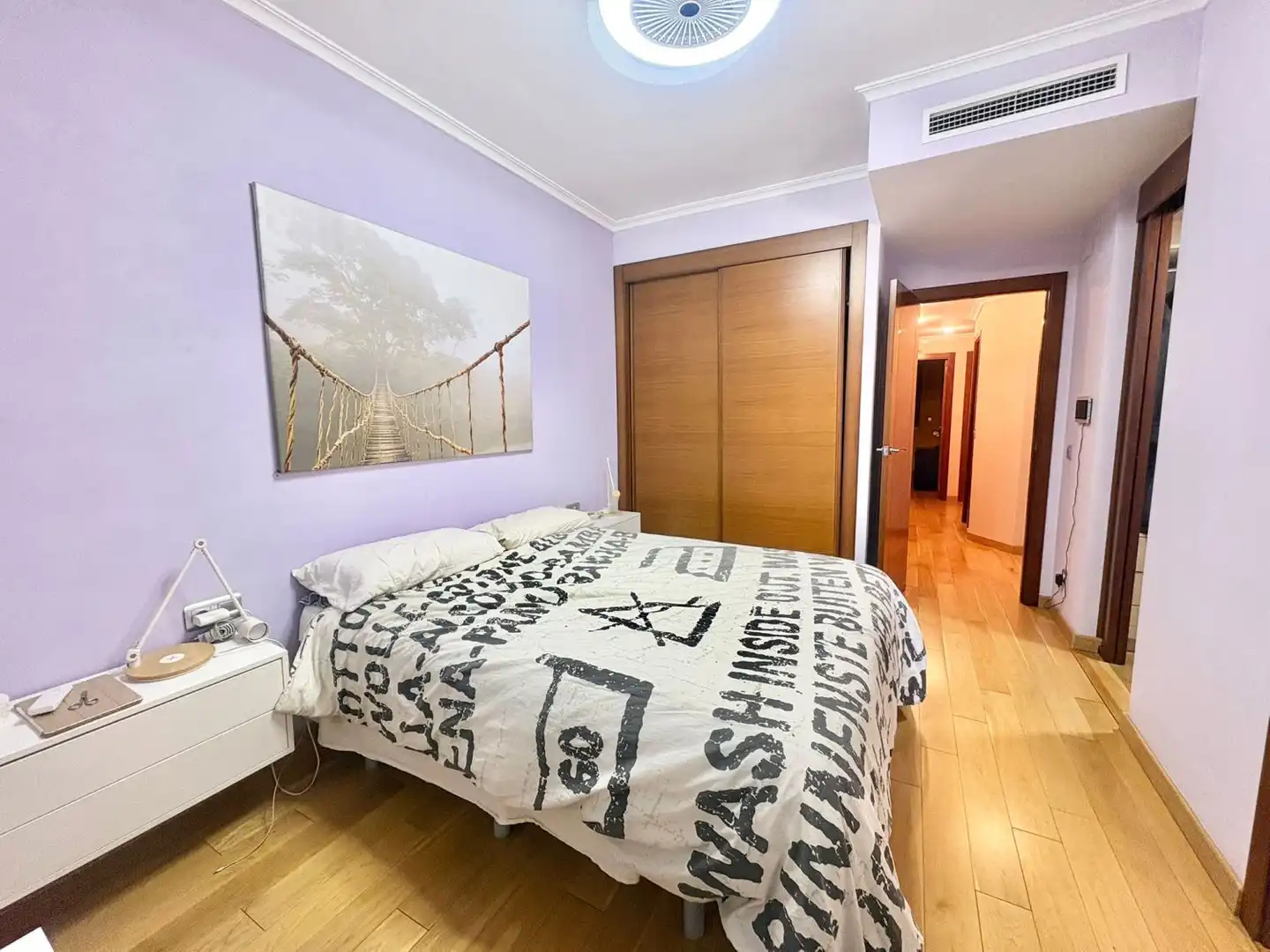 Bedroom of Houses for sale in Sueca  with Air Conditioner, Heating and Parquet flooring