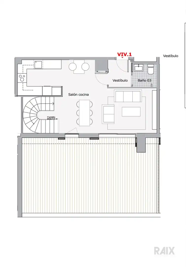 Dúplex con ascensor en venta en esq. Ctra. de Montcada ), imagen 25