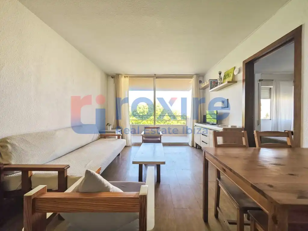 Sala de estar de Apartamento de alquiler en Eivissa con Aire acondicionado, Terraza y Amueblado
