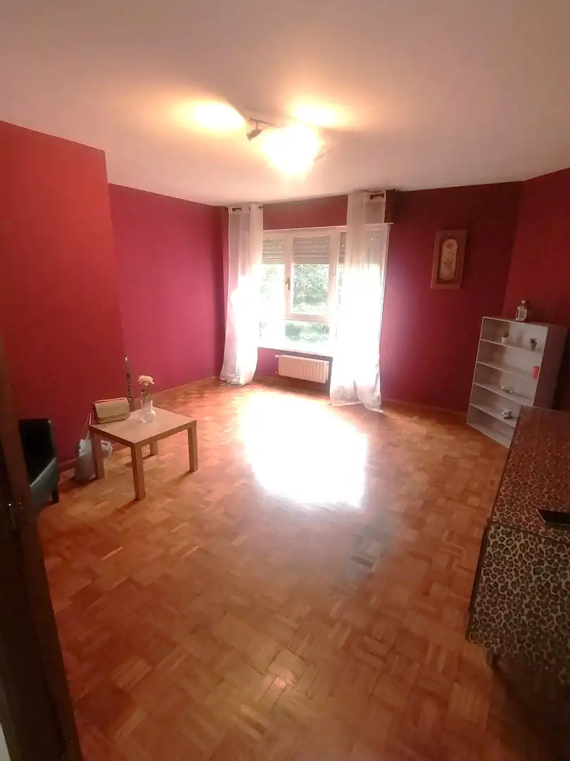 Living room of Flat for rent in Gijón   with Heating, Parquet flooring and Storage room