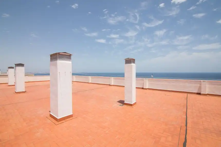 Terrasse von Wohnung zum Verkauf in Elche / Elx mit Klimaanlage, Terrasse und Möbliert