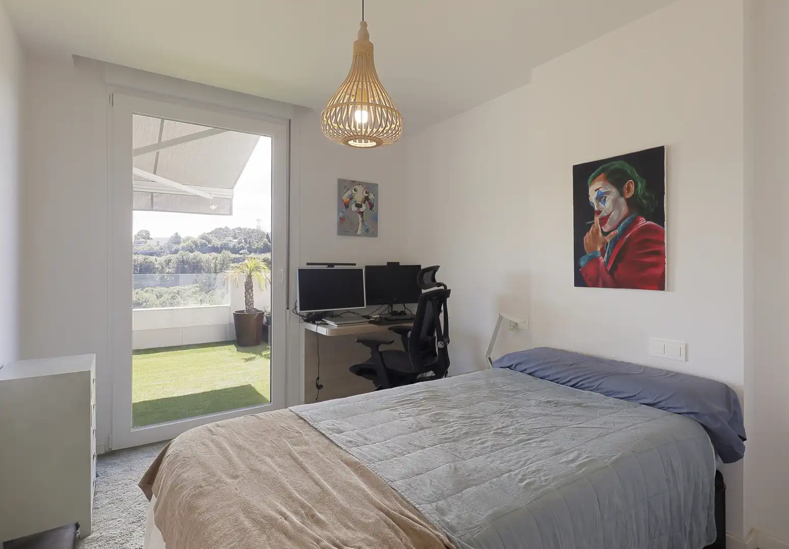 Bedroom of Flat for sale in Gijón   with Heating, Parquet flooring and Terrace