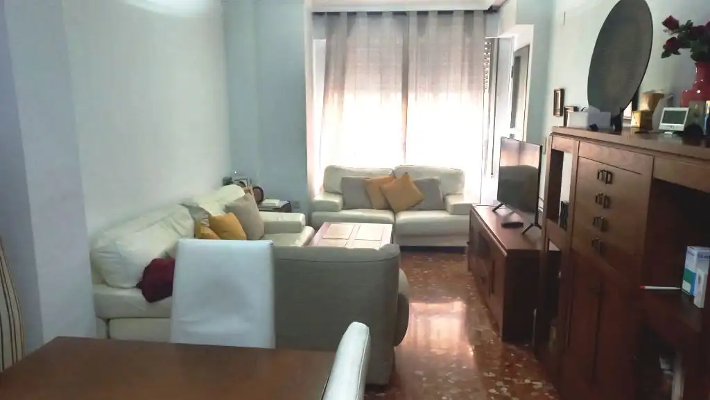 Sala de estar de Piso en venta en Algemesí con Terraza, Trastero y Horno