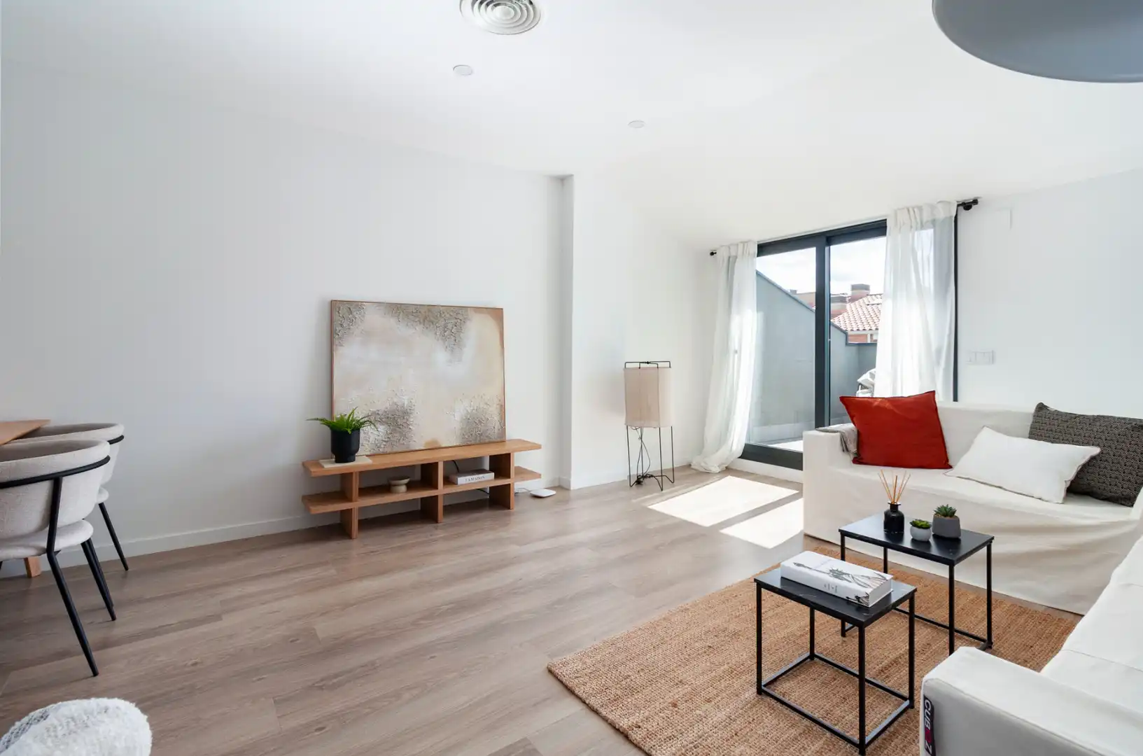 Sala de estar de Dúplex en venta en Terrassa con Aire acondicionado, Calefacción y Parquet