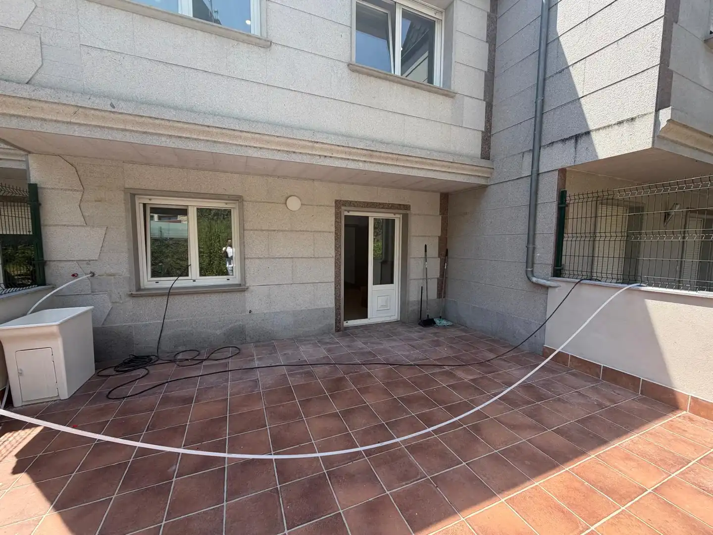 Terraza de Casa o chalet de alquiler en Lugo con Calefacción, Jardín privado y Parquet