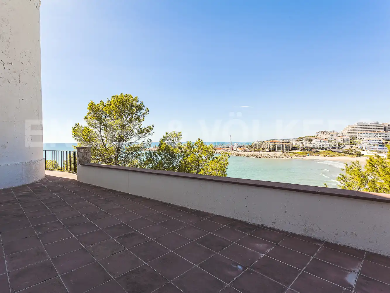 Terrassa de Casa o xalet en venda en Sitges amb Calefacció, Jardí privat i Terrassa