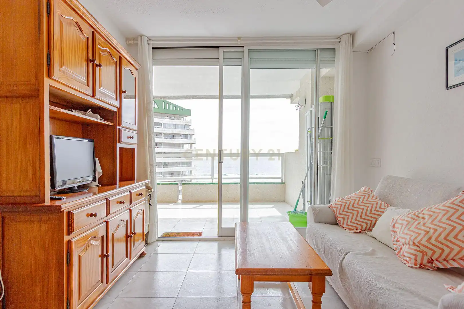 Sala de estar de Apartamento de alquiler en Calpe / Calp