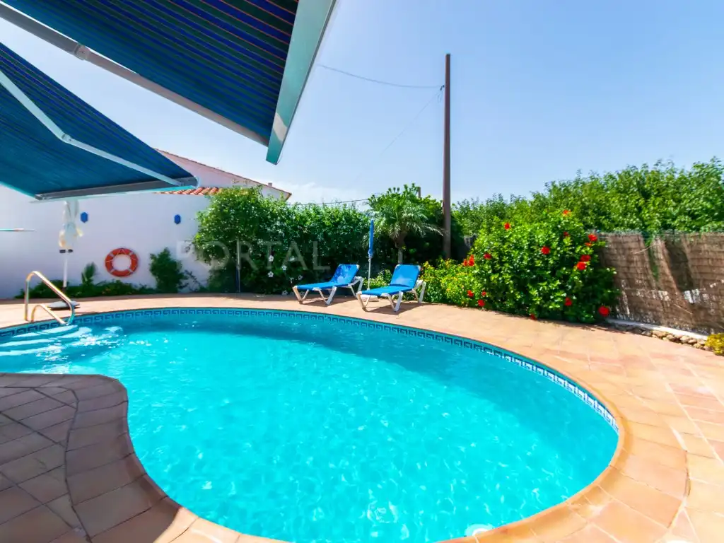 Swimming pool of Houses for sale in Alaior  with Air Conditioner and Swimming Pool