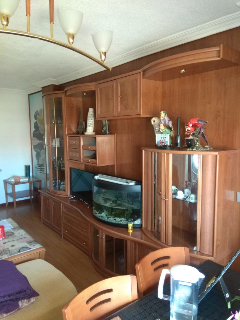 Sala de estar de Piso de alquiler en Salamanca Capital con Calefacción, Parquet y Amueblado