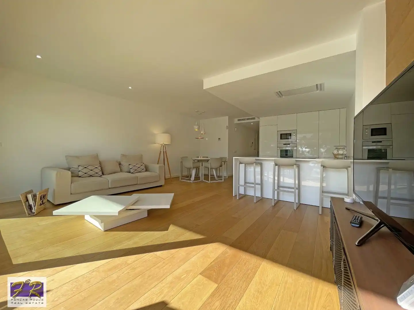 Sala d'estar de Pis en venda en Alcúdia amb Aire condicionat, Parquet i Terrassa