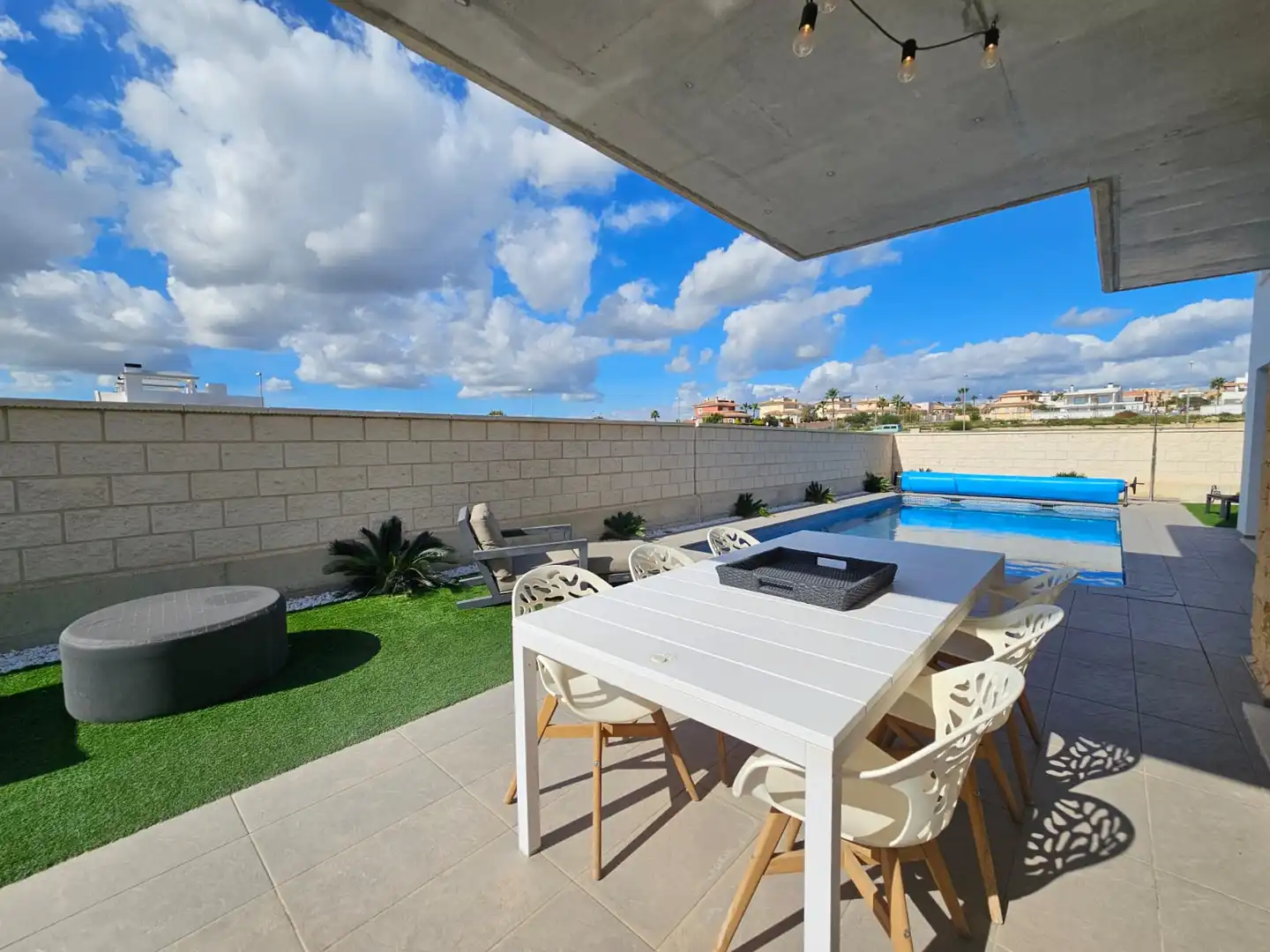 Terraza de Casa o chalet en venta en Rojales con Aire acondicionado, Jardín privado y Terraza