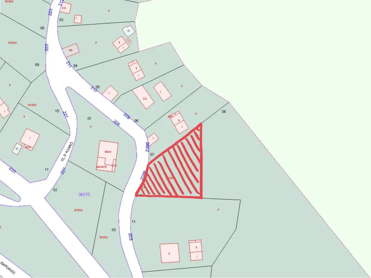 Rustikales Grundstück zum Verkauf in Calle EMPURIES, imagen 3