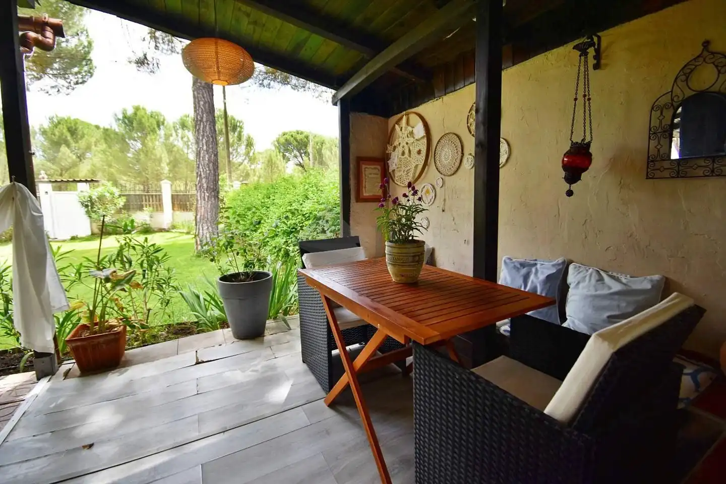 Terraza de Casa o chalet en venta en Olmedo con Calefacción, Jardín privado y Piscina comunitaria