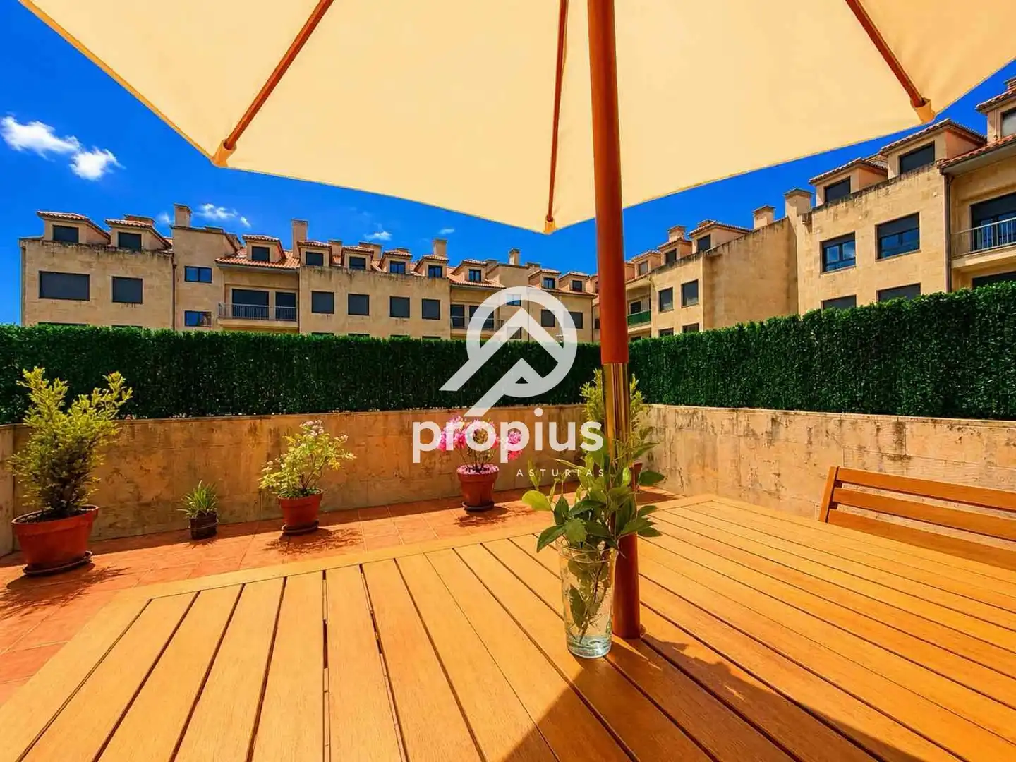 Terrace of Flat for sale in Llanes  with Heating, Terrace and Storage room