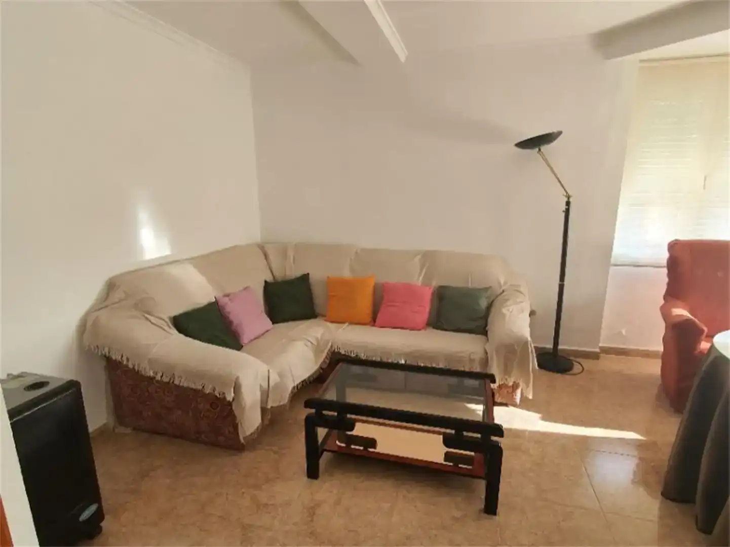Wohnzimmer von Wohnung zur Miete in Olula del Río mit Klimaanlage und Balkon