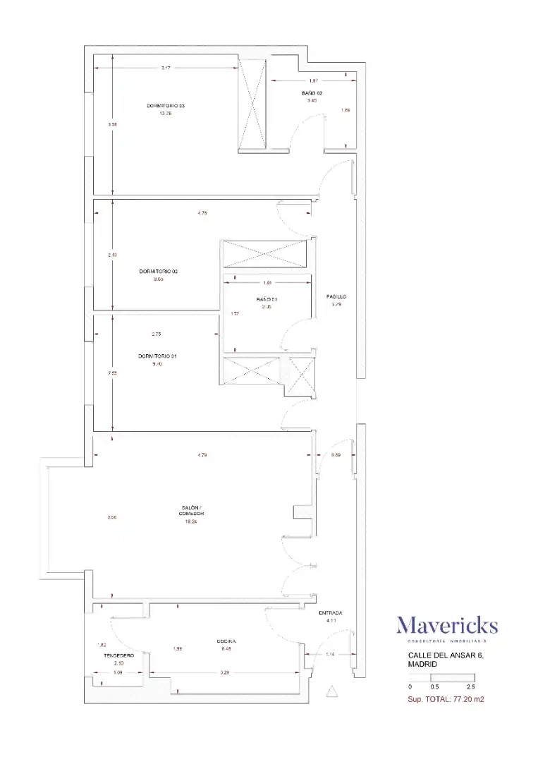 Piso en venta en Madrid con Aire acondicionado, Calefacción y Amueblado