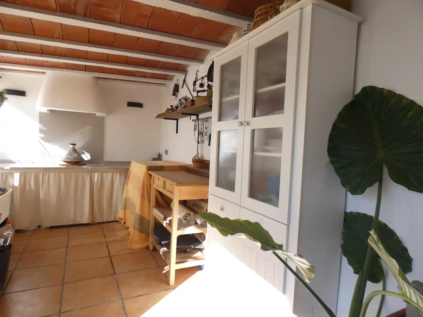 Cocina de Casa adosada en venta en Cartagena con Aire acondicionado, Calefacción y Jardín privado
