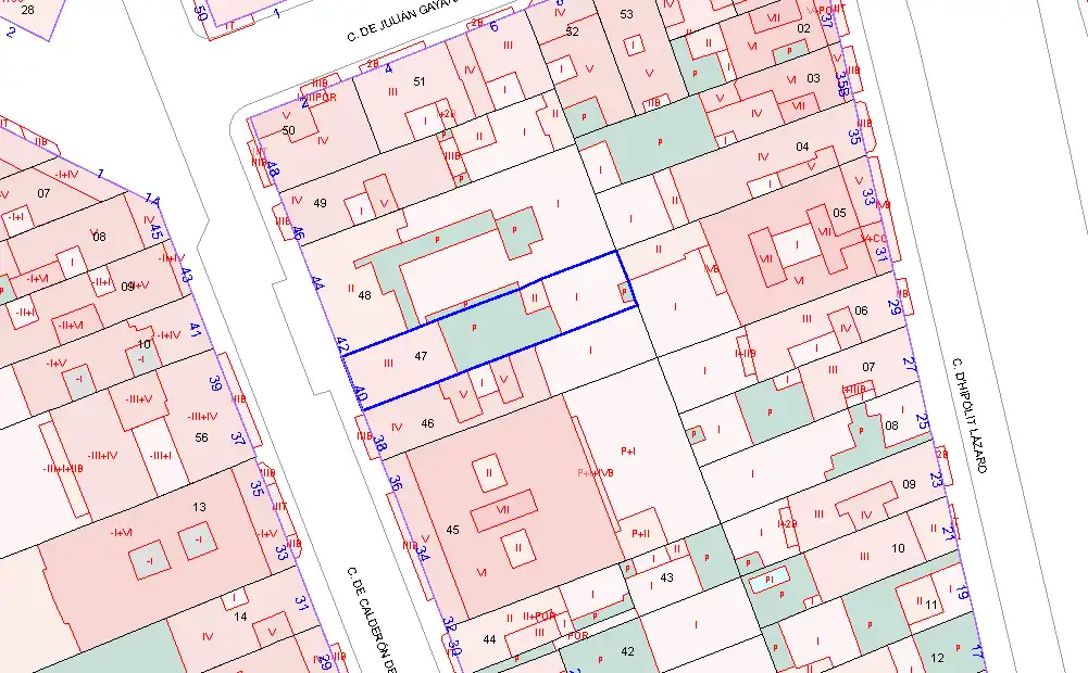 Wohnbaugrundstück zum Verkauf in Carrer de Calderón de la Barca, imagen 2