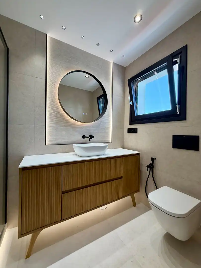 Baño de Ático en venta en Málaga con Aire acondicionado, Calefacción y Jardín privado