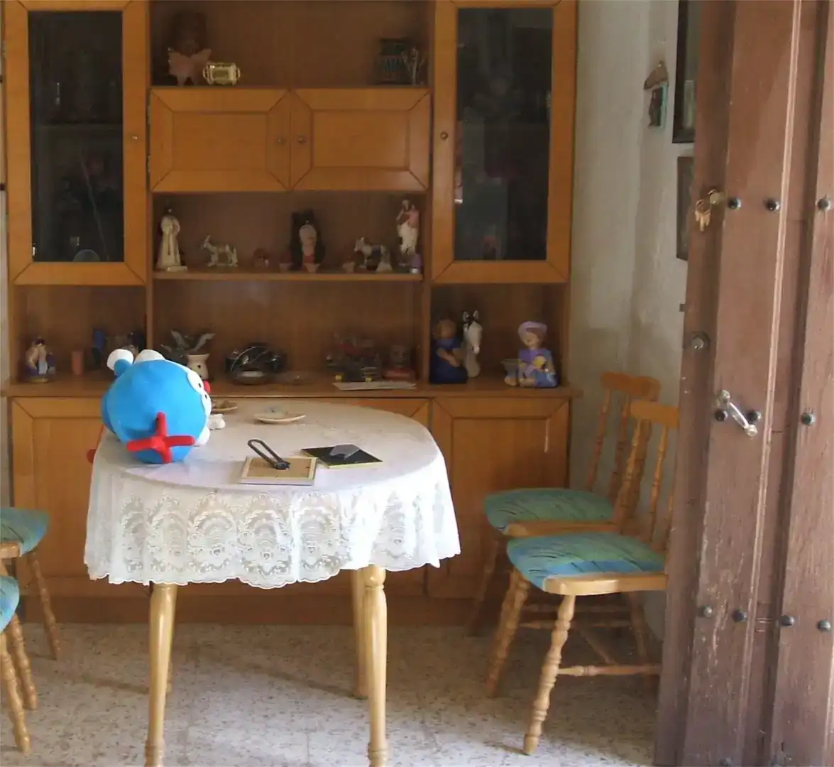 Menjador de Casa adosada en venda en Comares amb Balcó