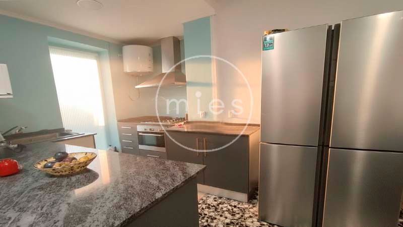 Kitchen of Flat for sale in Aldaia  with Terrace and Furnished