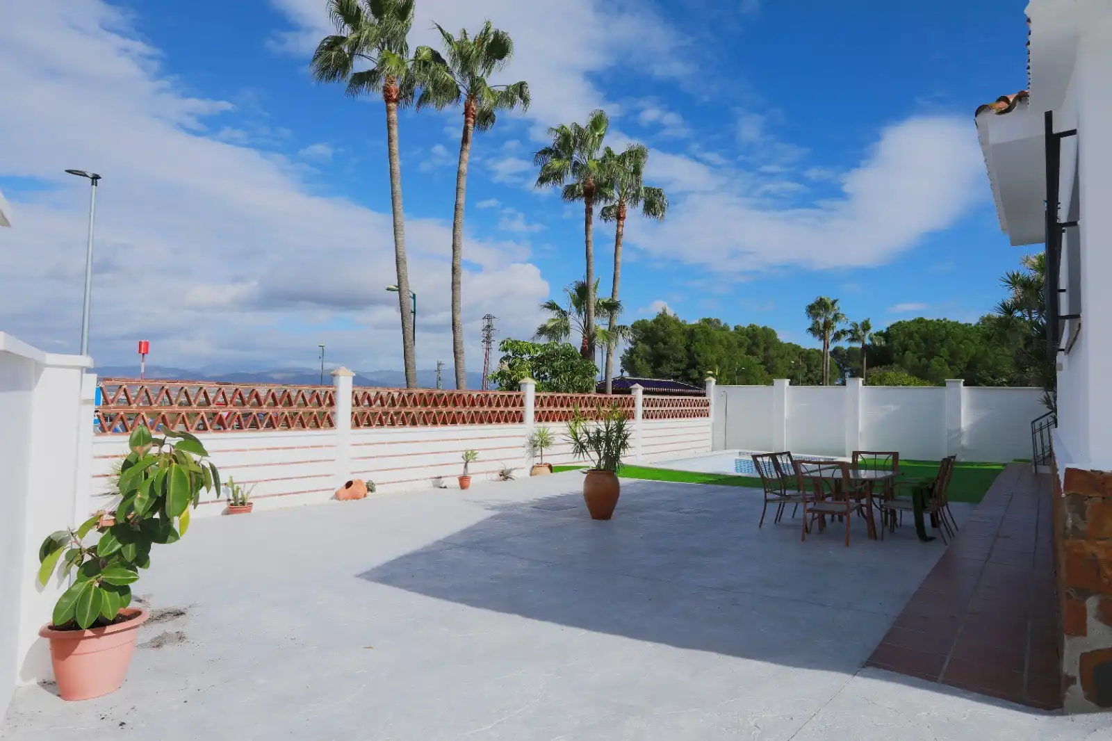 Terrasse von Haus oder Chalet zum Verkauf in Alhaurín de la Torre mit Klimaanlage, Heizung und Privatgarten