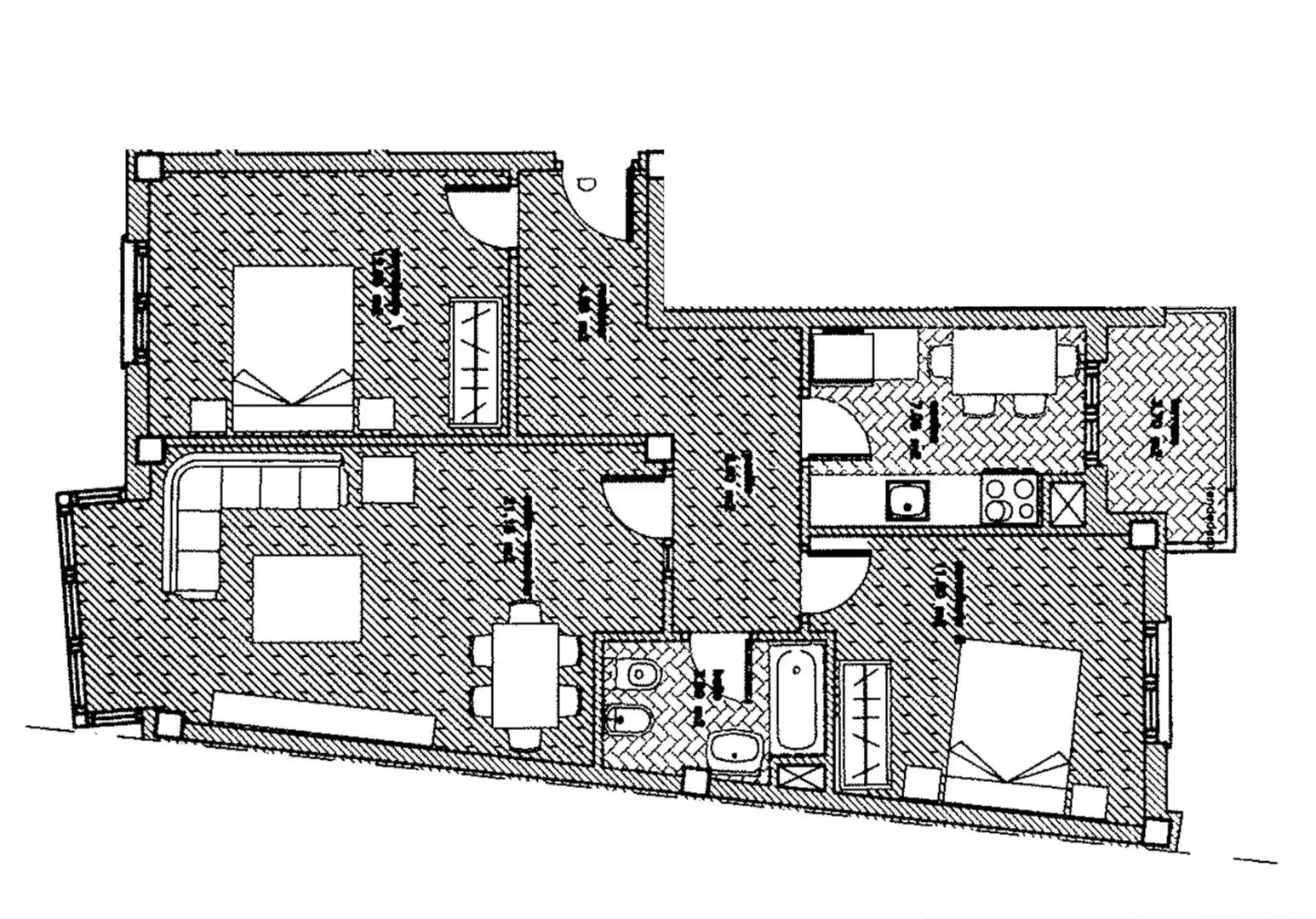 Flat for sale in Voto  with Heating, Terrace and Furnished