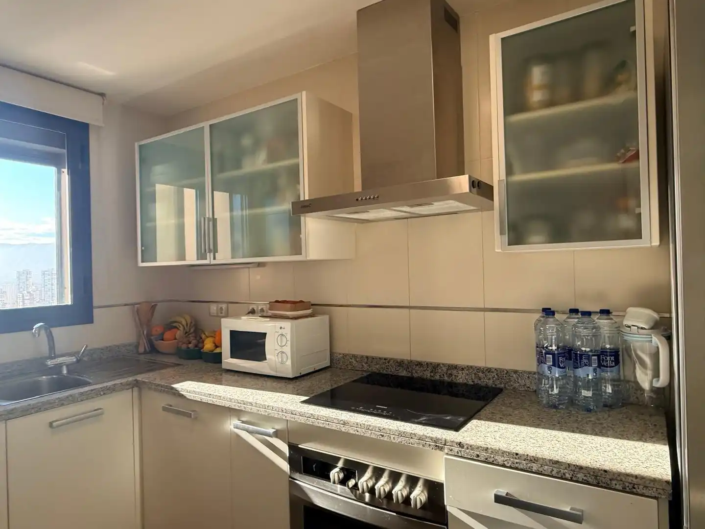 Kitchen of Attic for sale in Benidorm  with Air Conditioner, Private garden and Terrace