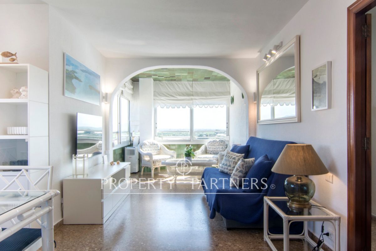 Sala d'estar de Apartament en venda en Sueca amb Aire condicionat, Calefacció i Piscina