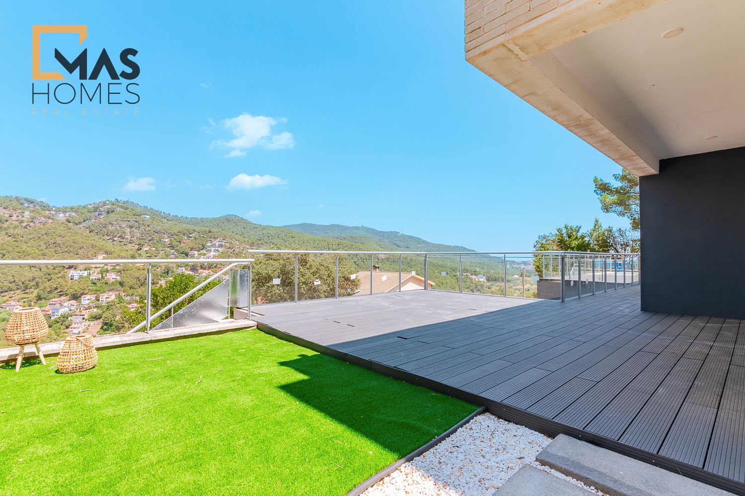 Terrassa de Casa adosada en venda en Castellar del Vallès amb Calefacció, Jardí privat i Terrassa