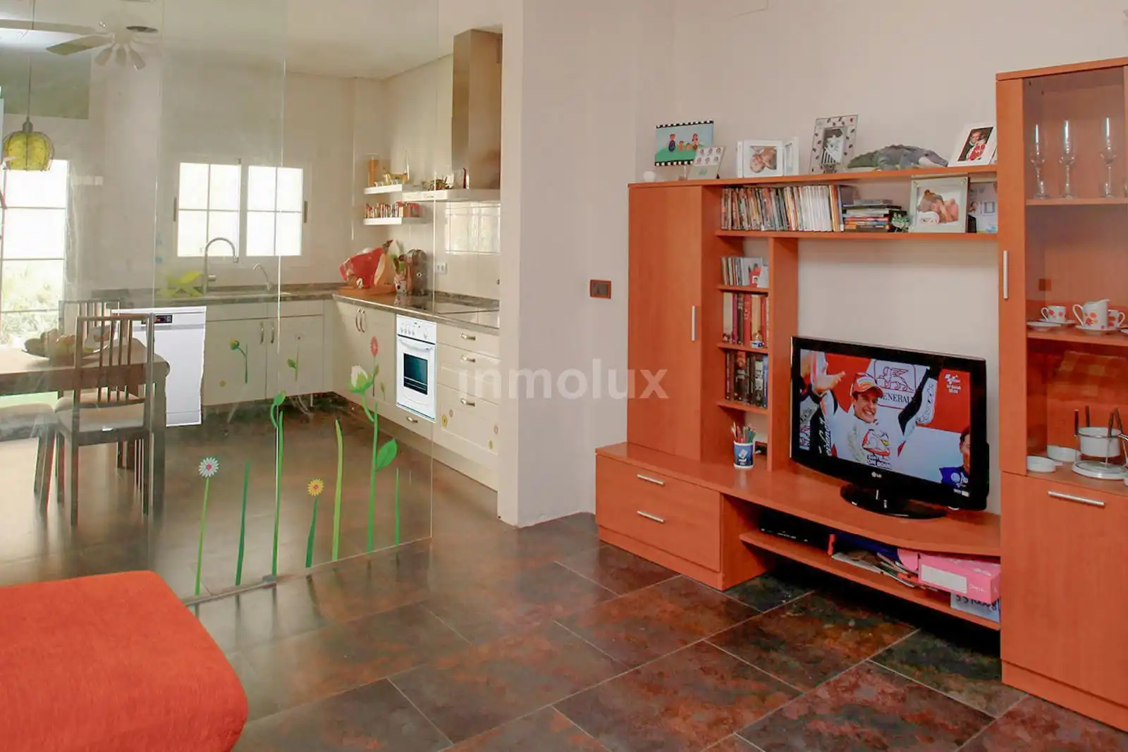 Sala de estar de Casa o chalet en venta en Mutxamel con Aire acondicionado, Jardín privado y Terraza