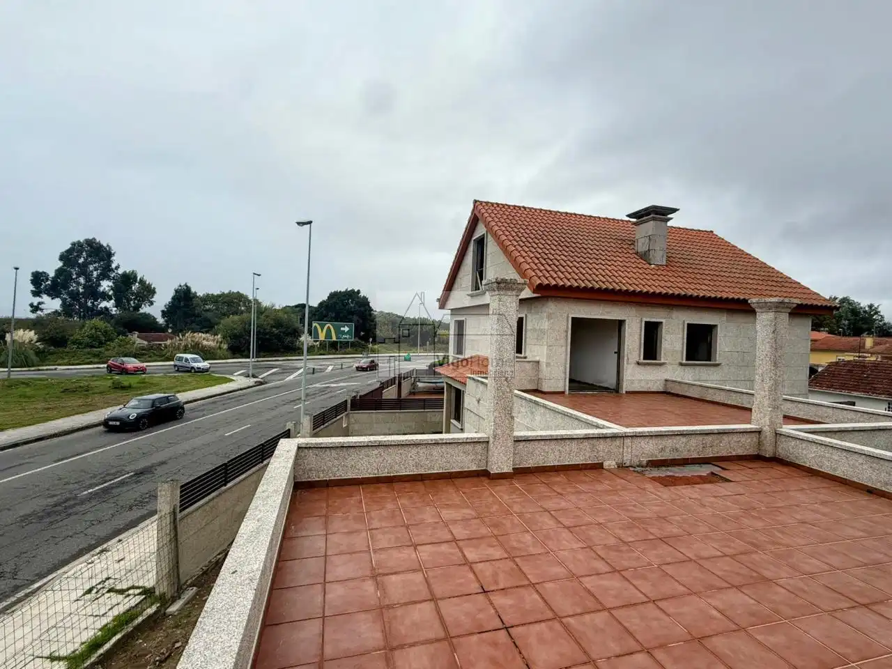 Vista exterior de Casa o xalet en venda en Baiona amb Calefacció, Jardí privat i Terrassa