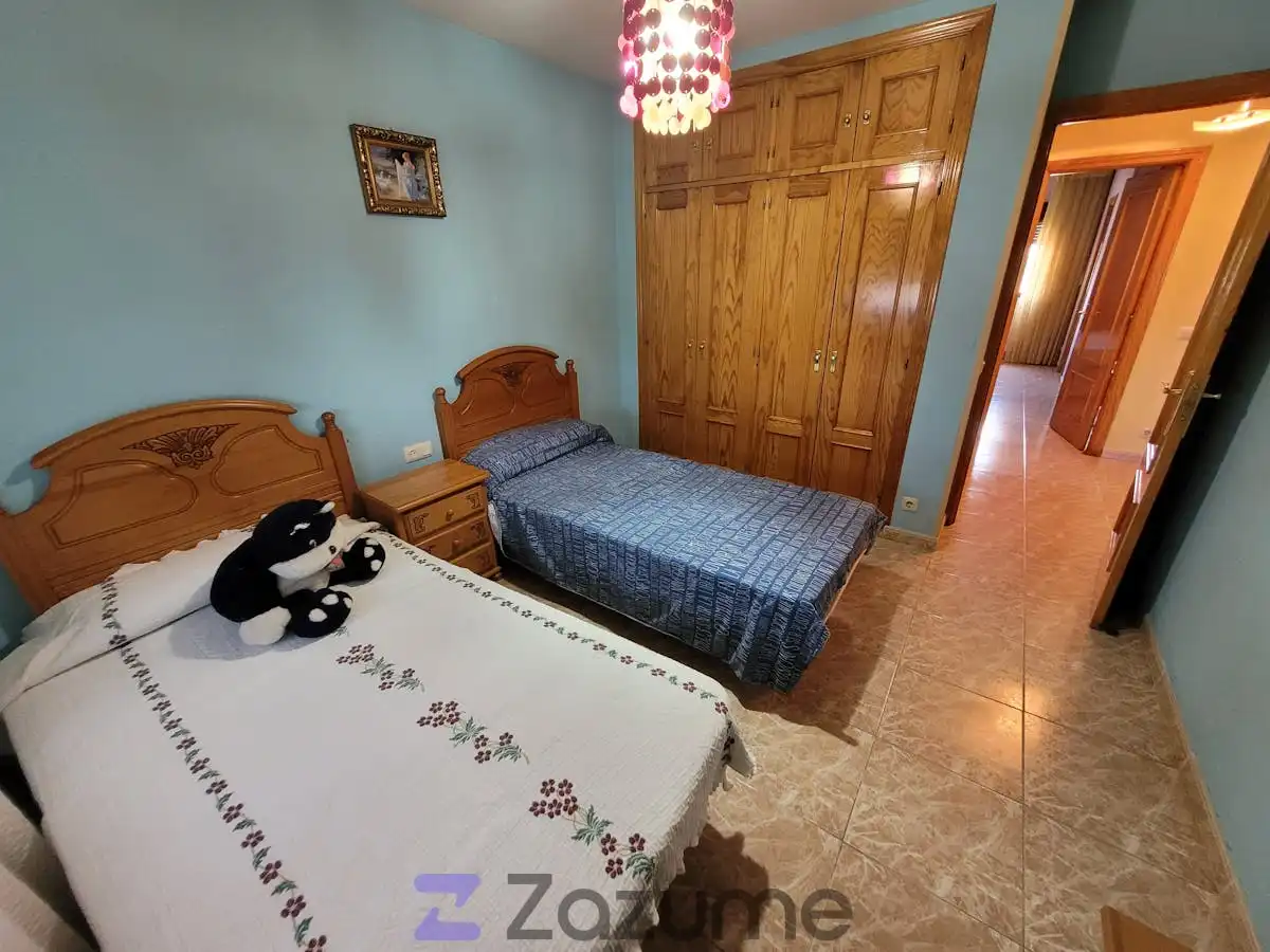 Schlafzimmer von Wohnung zur Miete in San Cristóbal de Segovia mit Heizung, Möbliert und Ofen