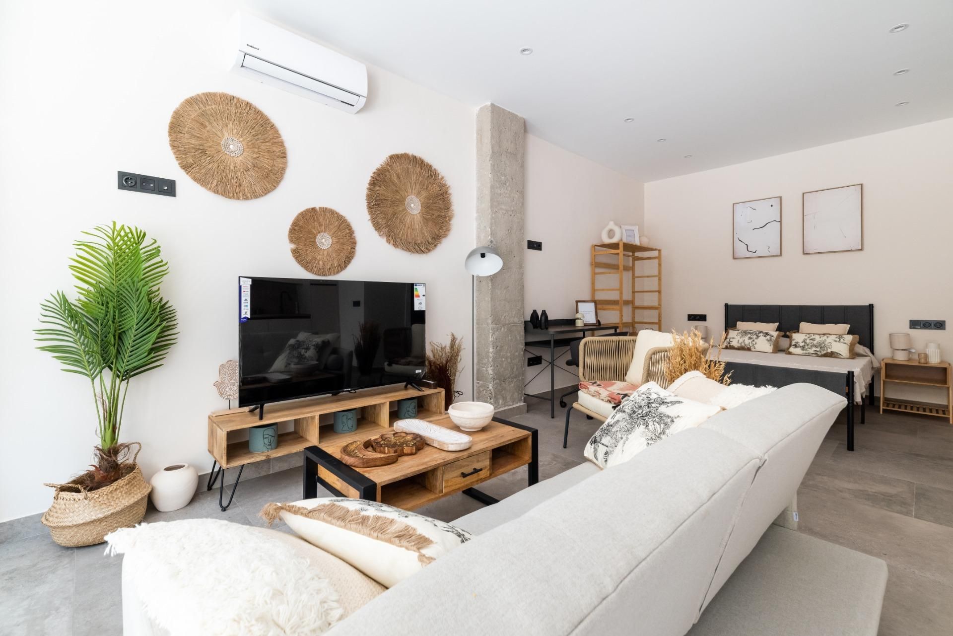 Sala de estar de Loft en venta en  Granada Capital con Aire acondicionado y Amueblado