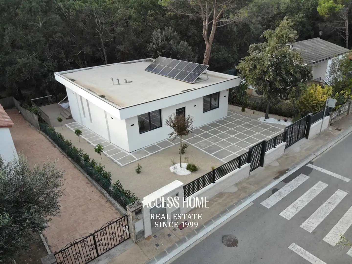 Vista exterior de Casa o chalet en venta en Llagostera con Aire acondicionado, Calefacción y Terraza