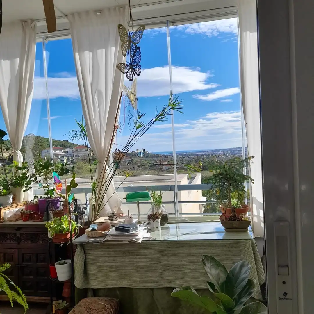 Balcony of Apartments for sale in Málaga  with Air Conditioner, Private garden and Terrace