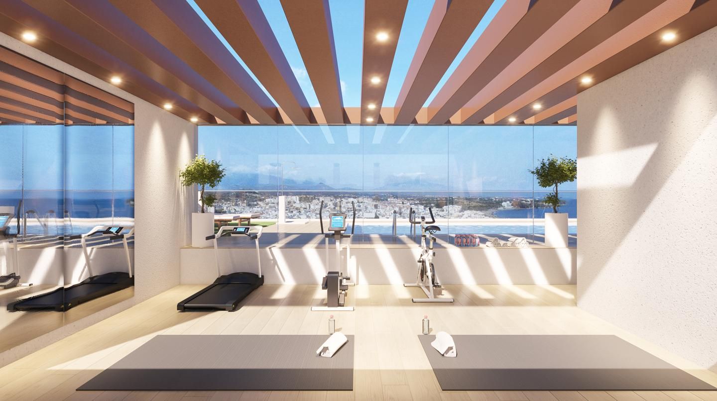 Dormitori de Pis en venda en Estepona amb Aire condicionat, Terrassa i Piscina