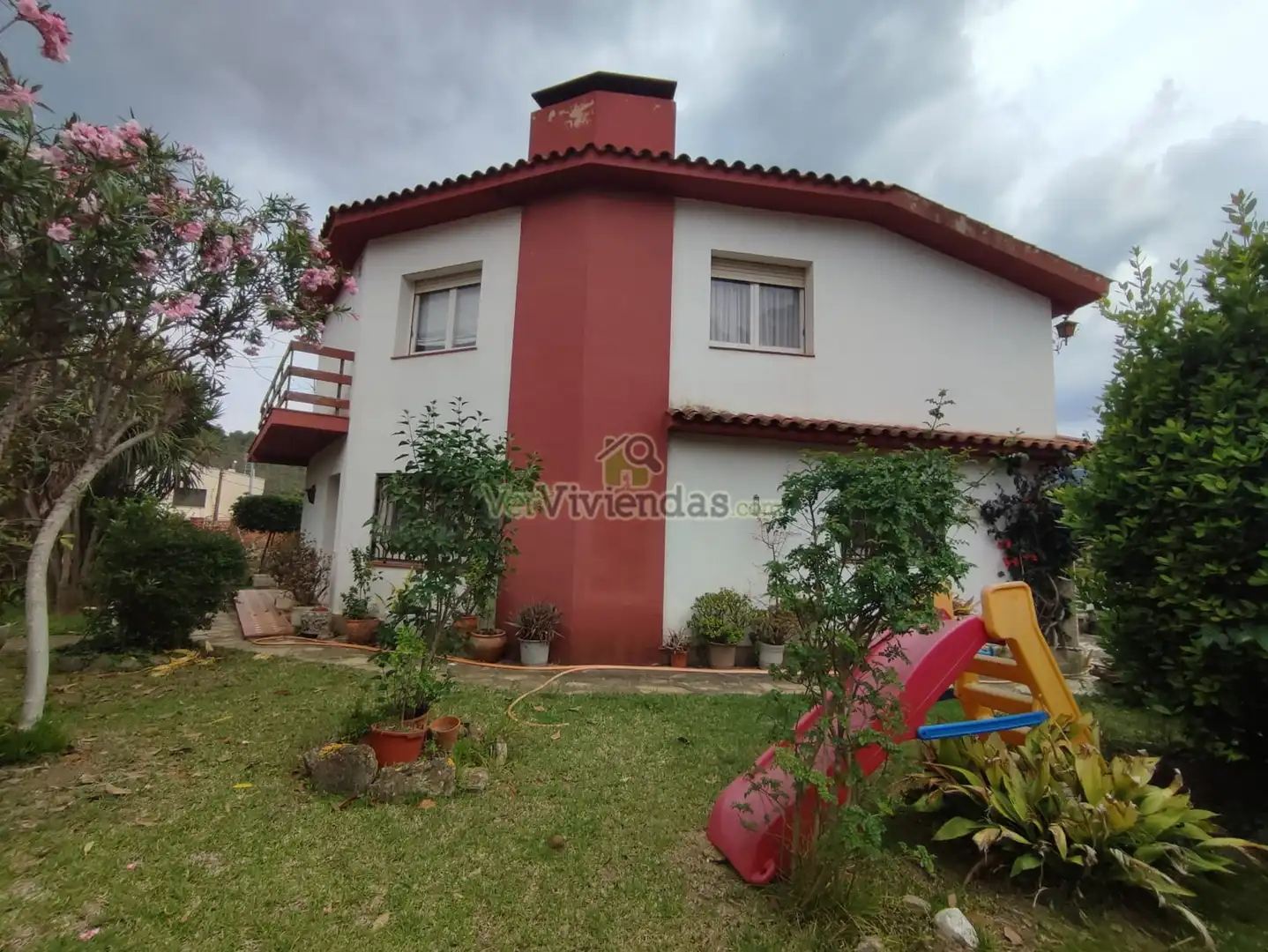 Jardín de Casa o chalet en venta en Vallirana con Jardín privado, Terraza y Horno