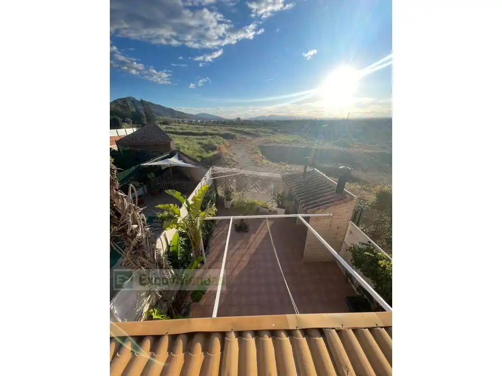 Vista exterior de Casa adosada en venta en Murcia