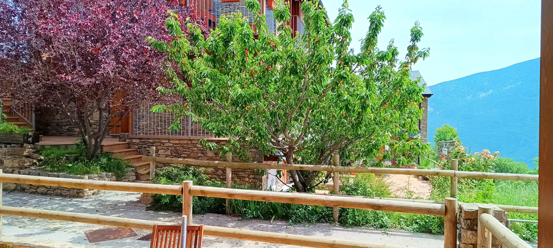 Garden of Detached homes for sale in Sort  with Heating, Parquet flooring and Terrace