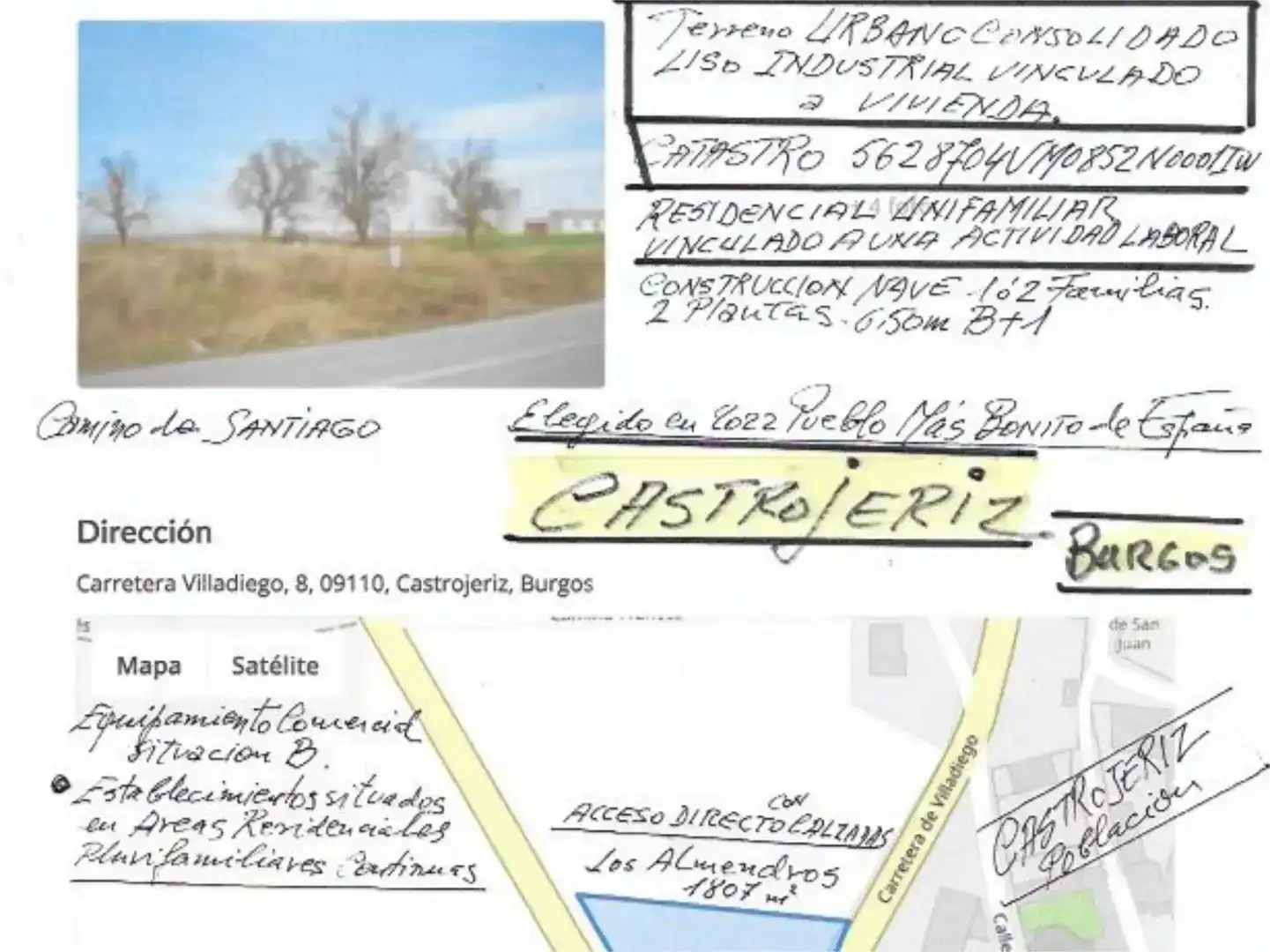 Industrial land for rent in Castrojeriz
