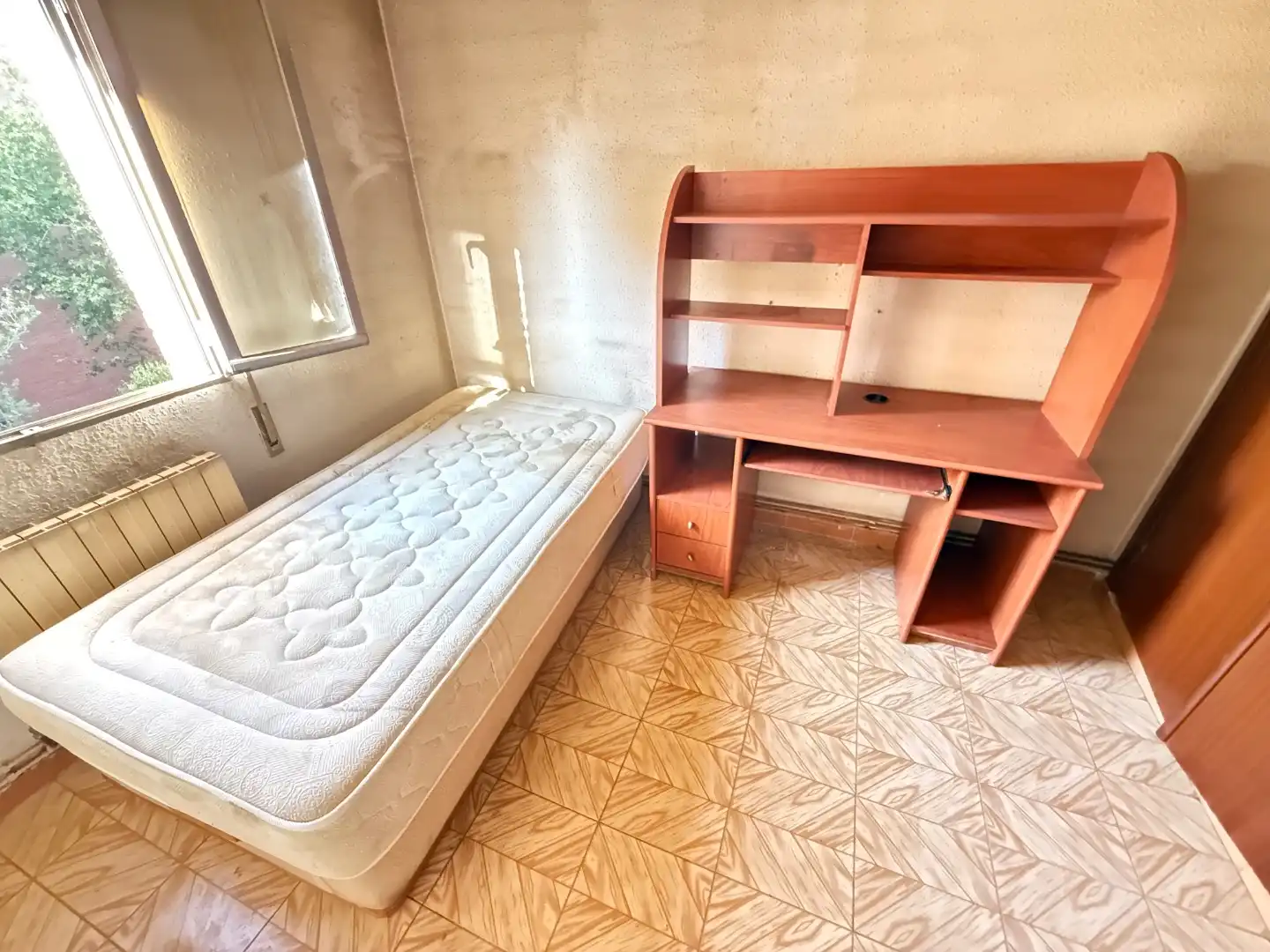 Bedroom of Flat for sale in  Madrid Capital  with Air Conditioner and Terrace