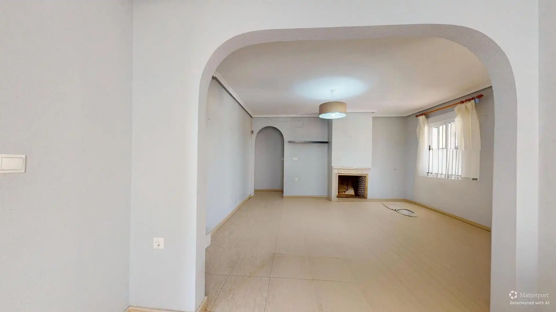 Sala de estar de Casa adosada en venta en Monforte del Cid con Jardín privado