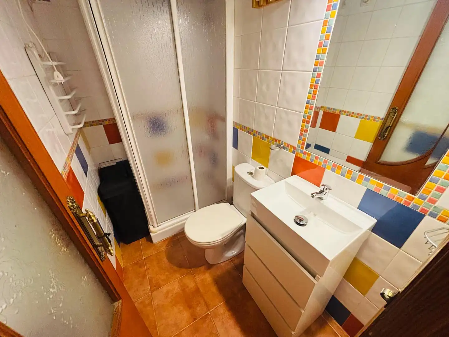 Baño de Estudio de alquiler en Córdoba con Aire acondicionado y Amueblado