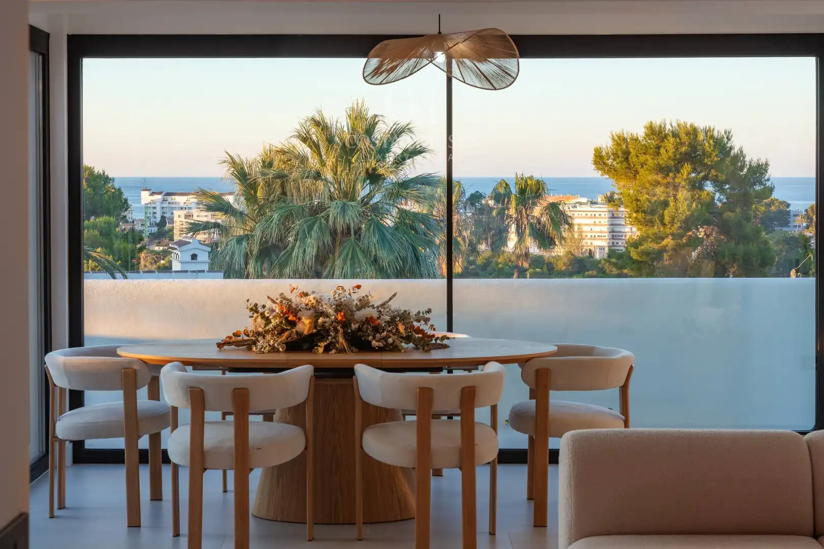 Dining room of Houses for sale in Jávea / Xàbia  with Air Conditioner, Heating and Private garden