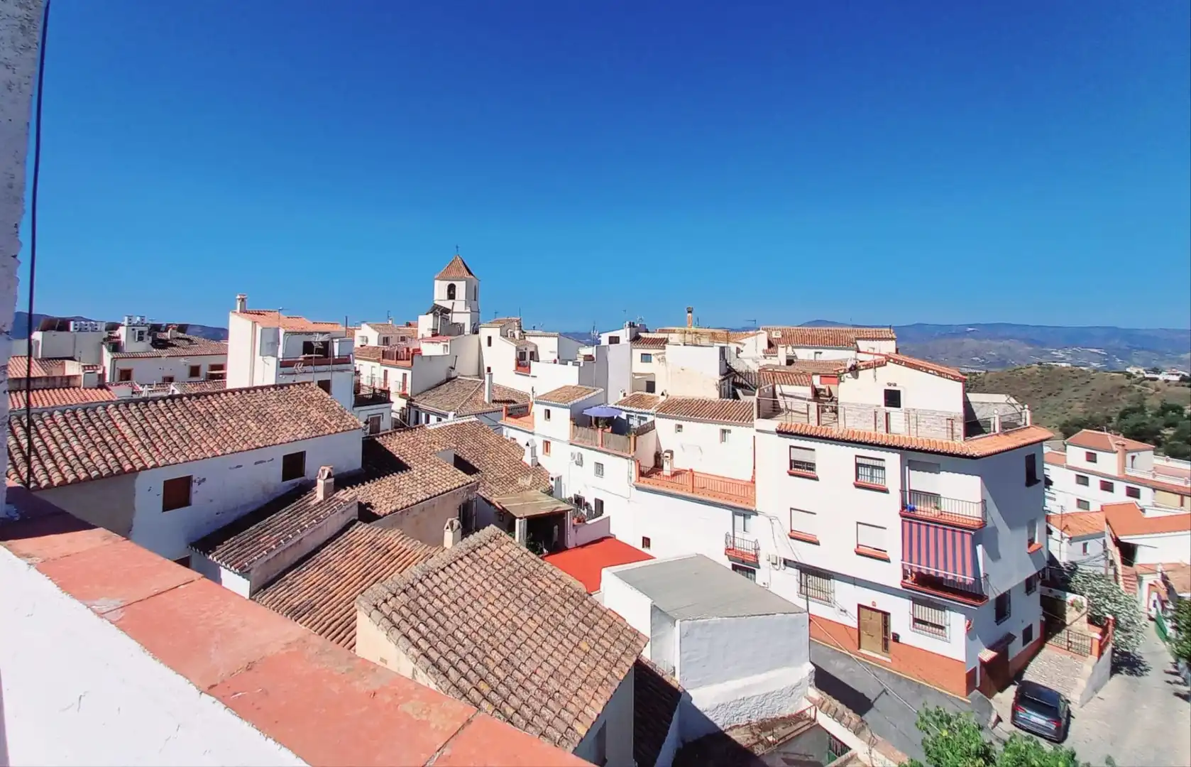 Vista exterior de Piso en venta en Canillas de Aceituno con Aire acondicionado, Jardín privado y Terraza
